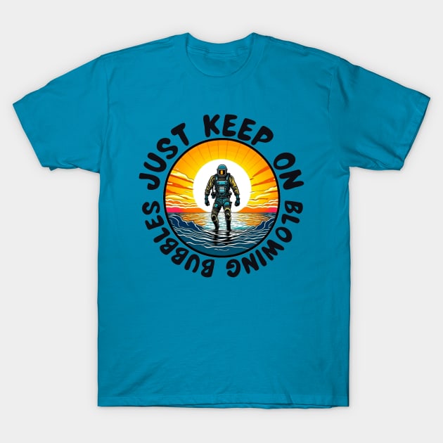 Scuba diving (5) T-Shirt by IOANNISSKEVAS